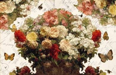 Bouquet of Flowers | JRV Medium Rice Paper